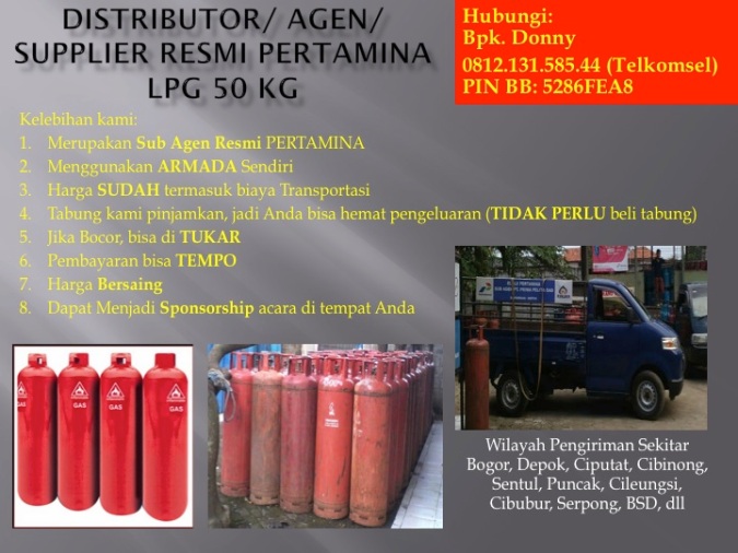 9 Distributor LPG 50 Kg